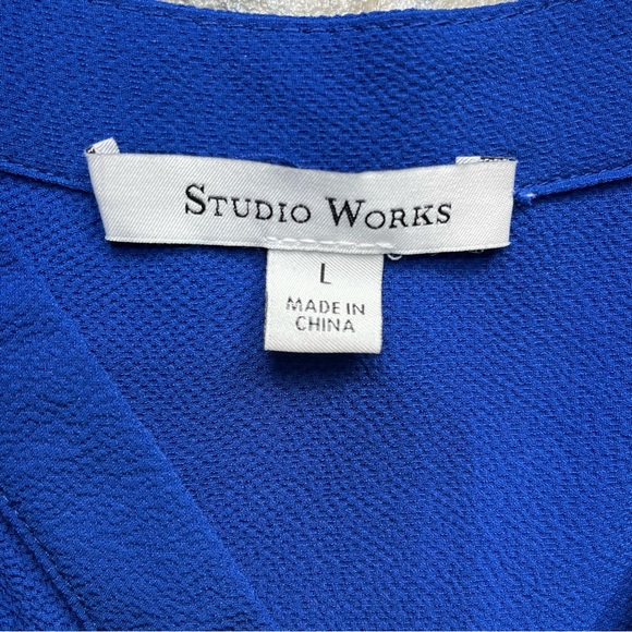 Studio Works Convertible Sleeve Blouse - Picture 6 of 14